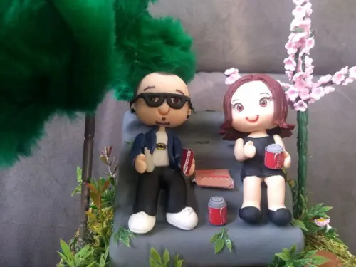 Caixa cenário love