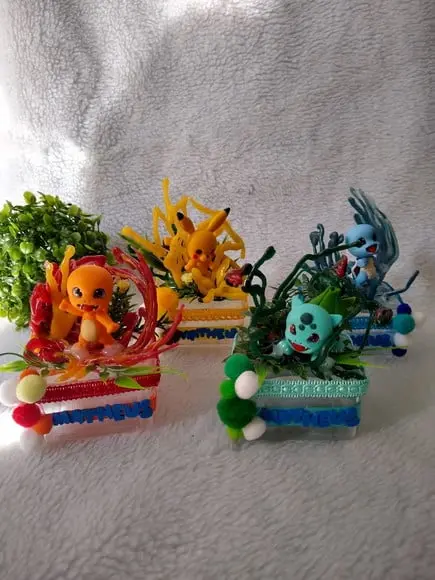 Caixa cenário pokemon