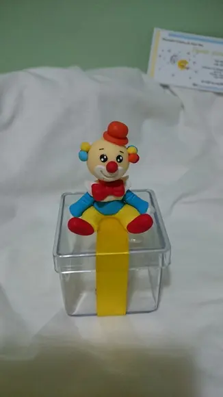 Caixinha de Acrílico Palhaço