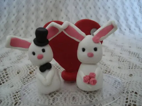 Casal de coelhinhos