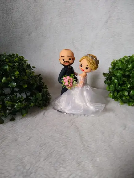 Casal de noivinhos