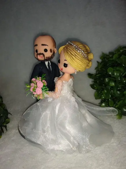 Casal de noivinhos