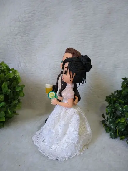 Casal De Noivinhos Alemão