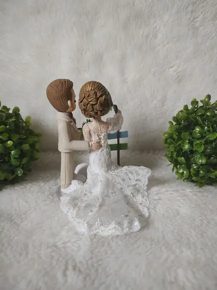 Casal de Noivinhos Profissão