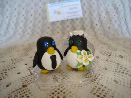 Casal de pinguim