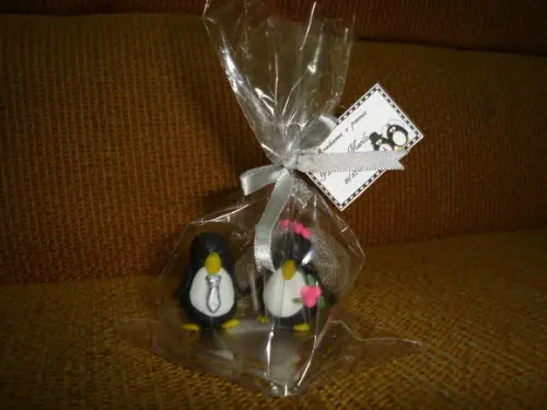 Casal de pinguim