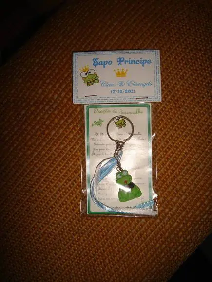 Chaveiro de sapinho