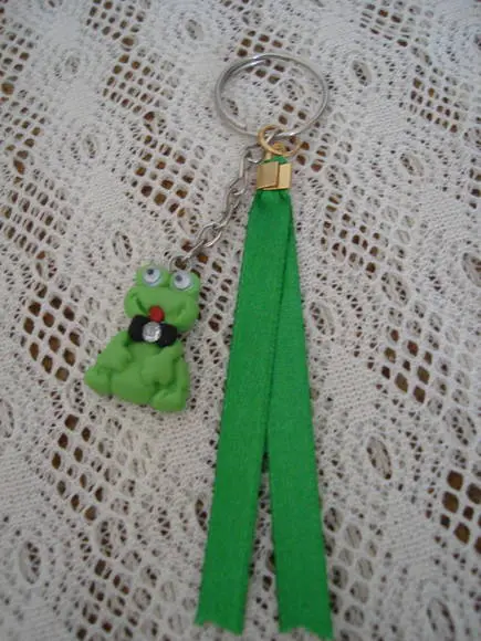 Chaveiro de sapinho