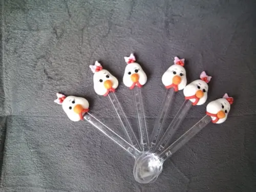 Colher de brigadeiro fazendinha