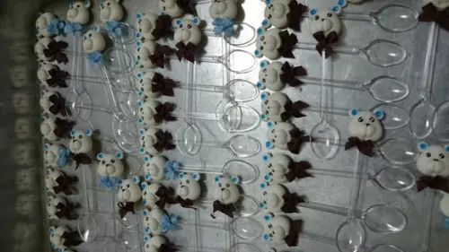 colher brigadeiro ursinho