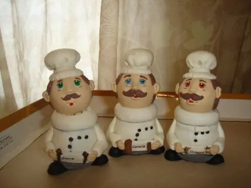 conjunto de condimento cozinheiro