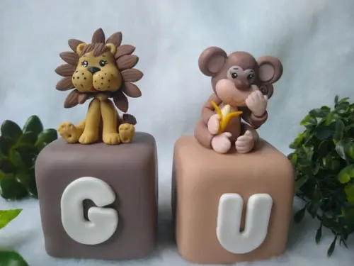 Cubo com nome safari clean