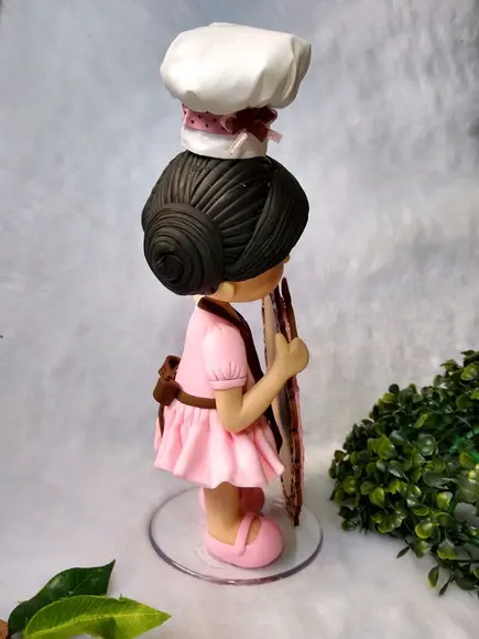 Cozinheira, Confeiteira enfeite de boas vindas