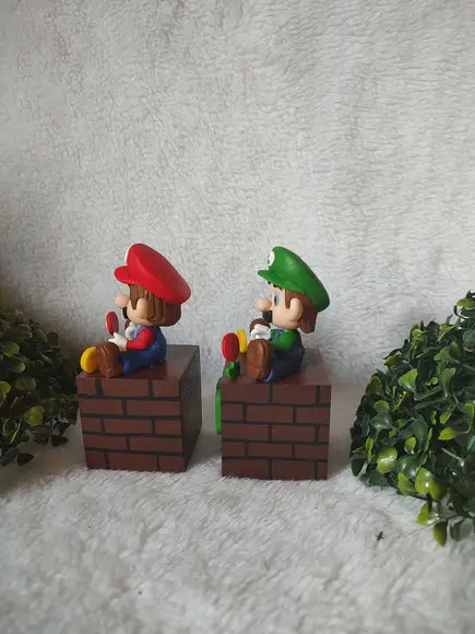 Cubo com Nome Mario Bros