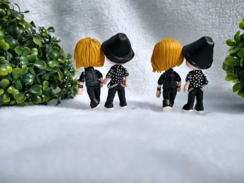 Dupla de miniatura personalizada