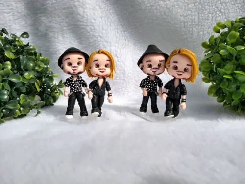 Dupla de miniatura personalizada