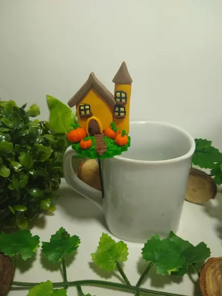 Enfeite de caneca enfeite de cuia
