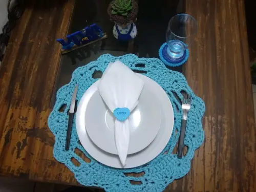 Enfeite de frase, enfeite de mesa