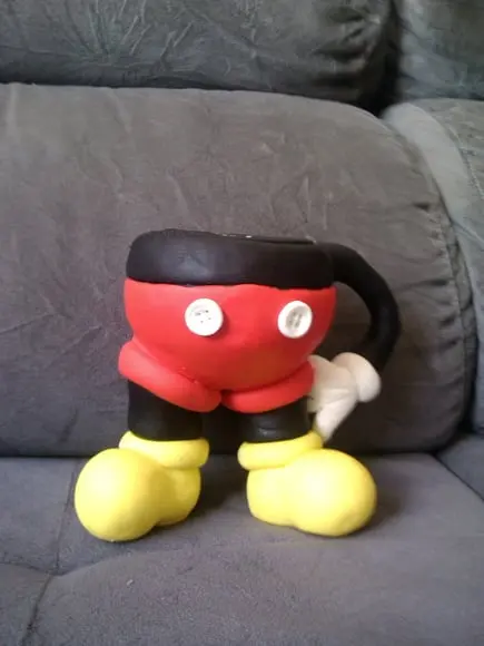 enfeite de mesa mickey
