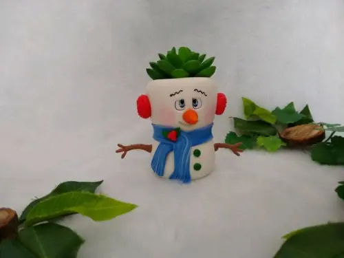 Enfeite de Natal, boneco de neve