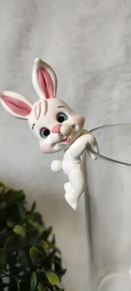 Enfeite de Taça Coelhinho