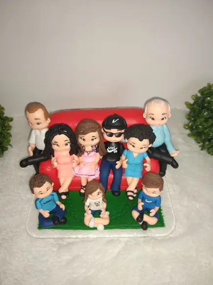 Família no Sofá