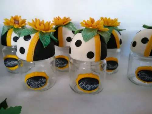 Jogo condimento girasol