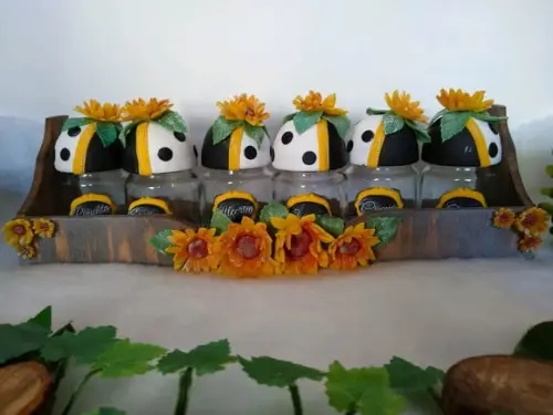 Jogo condimento girasol