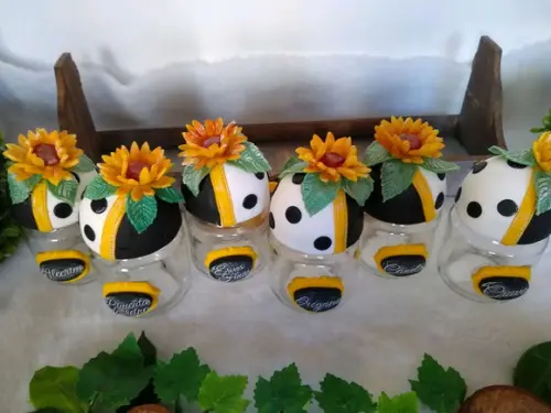 Jogo condimento girasol