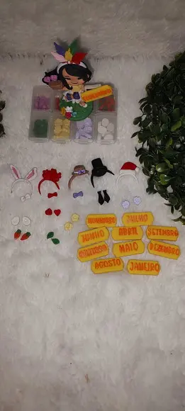 Kit Menina Calendario