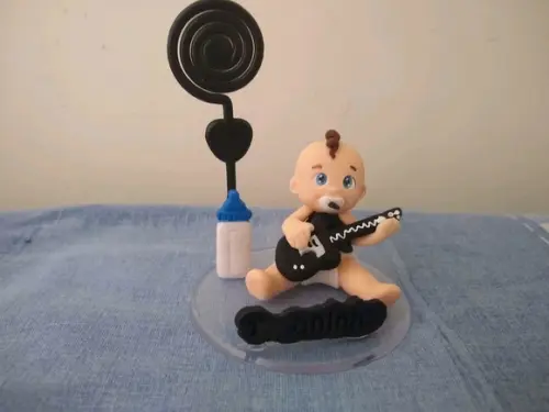 Lembrancinha bebê roqueiro, bebê do rock