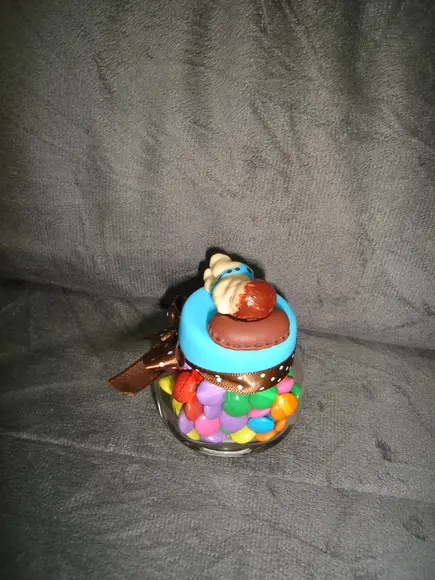 Mini baleiro com bebê