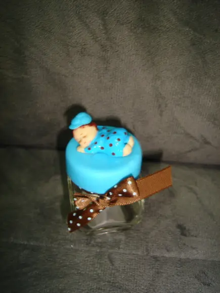 Mini Baleiro Com Bebê