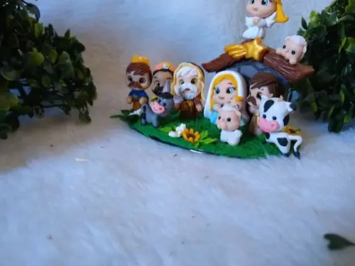 Mini Presépio, Sagrada Família, Natal