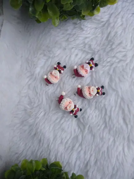 Mini pingente papai Noel