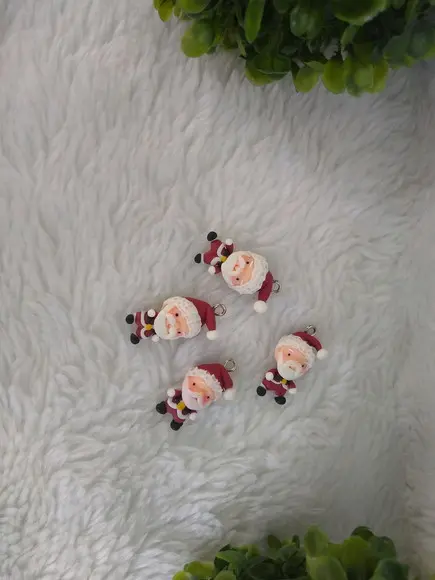 Mini pingente papai Noel