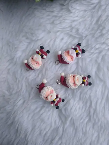 Mini pingente papai Noel