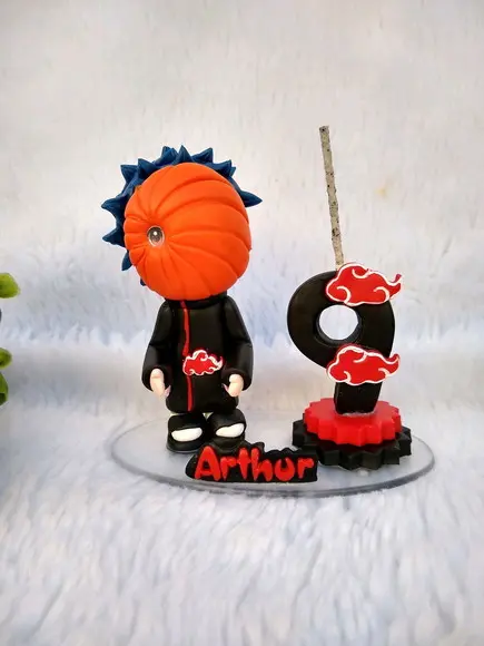 Mini topo de bolo akatsuki