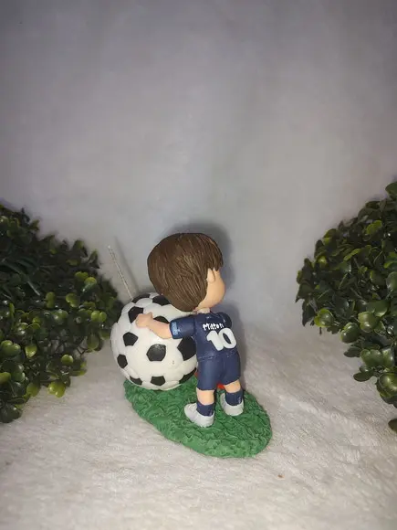 Mini Topo de Bolo Futebol Psg