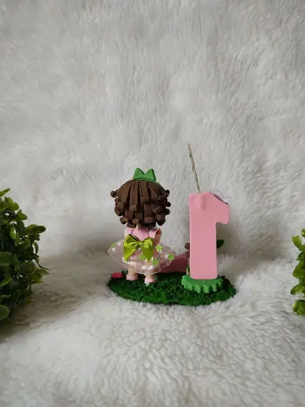 Mini Topo de Bolo Jardim Encantado