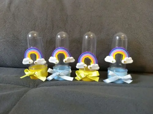 Mini tubete arco íris