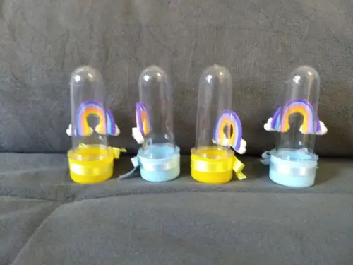 Mini tubete arco íris