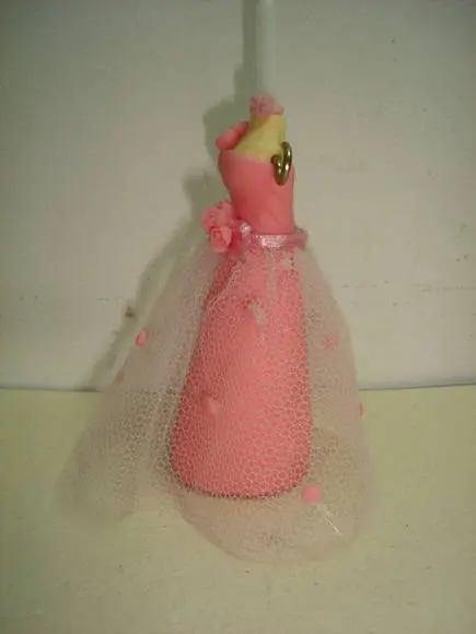 mini vela e porta jóia