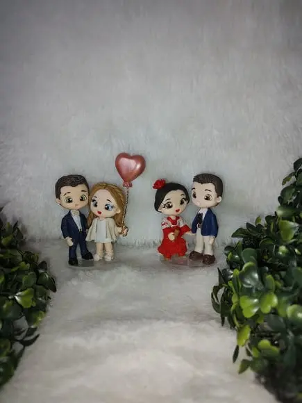 Miniatura Casal Personalizados
