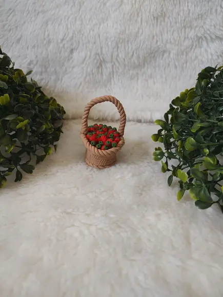 Miniatura Cesta Morango