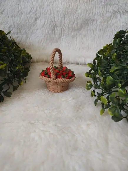 Miniatura Cesta Morango