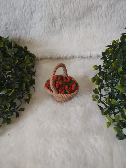 Miniatura Cesta Morango