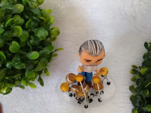 Miniatura personalizada baterista