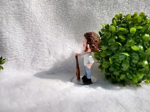 Miniatura personalizada com guitarra