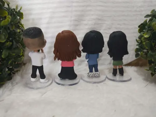 Miniatura Personalizada Grupo Musical 8 Bonecos